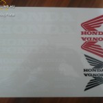 Matrica szett, HONDA 06 kép