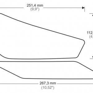 ONEDESING tankvédő KAWASAKI NINJA 400 (2018-2019) kép