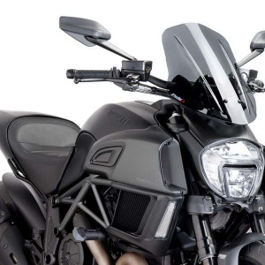 Naked New Generation plexi TOURING MODEL Ducati DIAVEL (2014-2017) kép