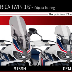 Túra plexi II,Puig Honda CRF1000L AFRICA TWIN (2016-) kép