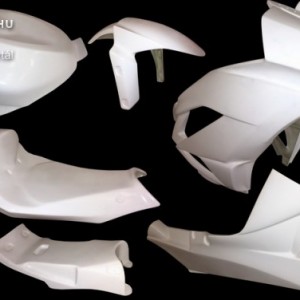 Kawasaki ZX6 (09-13) pályaidomszett kép