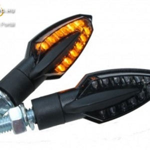 LED MINI IRÁNYJELZŐ SZÍNEZETT FEKETE kép