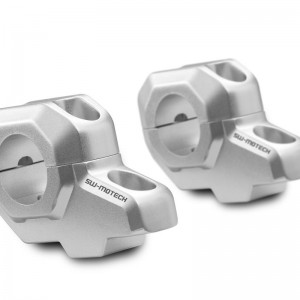 SW-Motech kormány emelő 31 mm eltolt ezüst kép