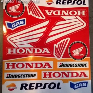 Matrica szett, HONDA 10 kép
