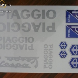 Matrica szett, PIAGGIO 04 kép