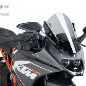 Verseny plexi,Puig KTM RC125/RC250/RC390 (2014-2015) kép