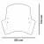 T.X. plexi HONDA SCOOPY  SH125i (2020-) SH350I (2021-) thumbnail kép